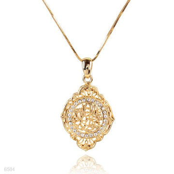 ornate frame bismillah pendant